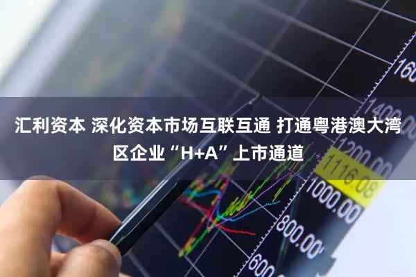 汇利资本 深化资本市场互联互通 打通粤港澳大湾区企业“H+A”上市通道