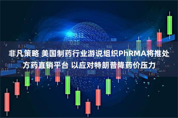 非凡策略 美国制药行业游说组织PhRMA将推处方药直销平台 以应对特朗普降药价压力